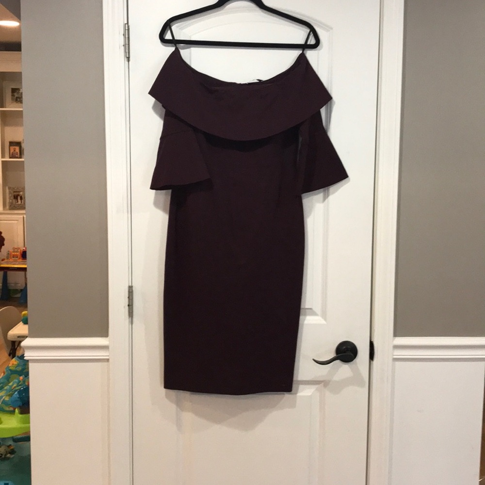 Aritzia “Babaton” plum dress